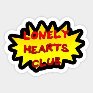 LONELY HEARTS CLUB Sticker